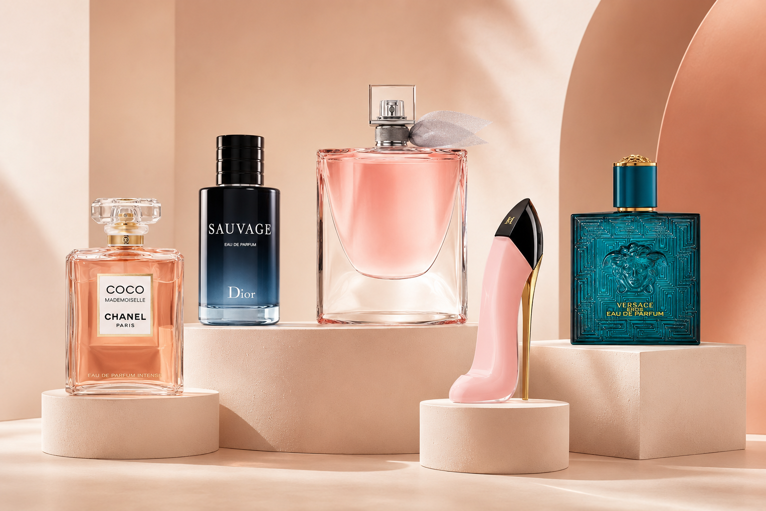Perfumes disponíveis na Offra